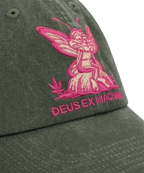 DEUS EX MACHINA(デウスエクスマキナ)の「LONG LIVE DAD CAP(キャップ・メンズ・グリーン系その他・OS)」の4枚目の写真