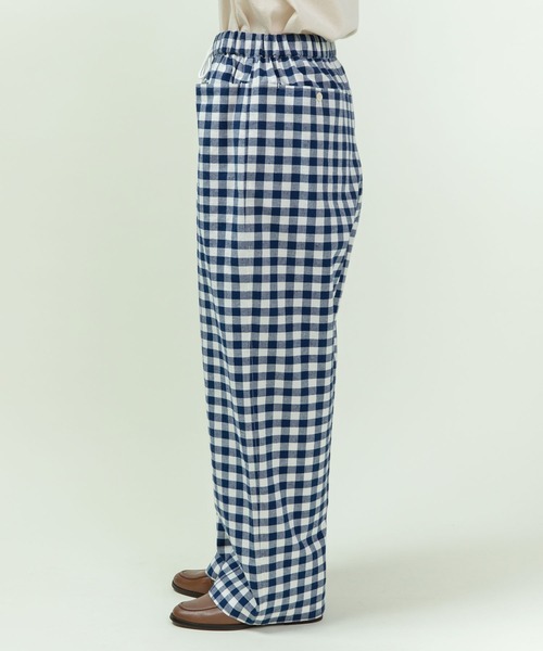 PAR ICI（パーリッシィ）の「先染めコットンネップ easyパンツ(セットアップ対応)（その他パンツ・レディース・ブルー系その他/ネイビー/ブラック系その他・FREE）」の13枚目の写真