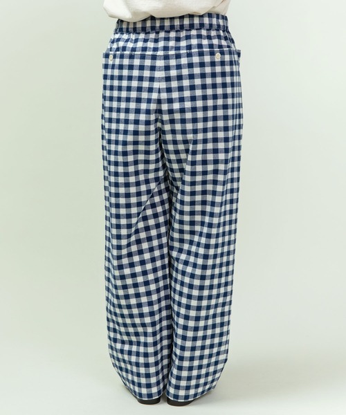 PAR ICI（パーリッシィ）の「先染めコットンネップ easyパンツ(セットアップ対応)（その他パンツ・レディース・ブルー系その他/ネイビー/ブラック系その他・FREE）」の14枚目の写真