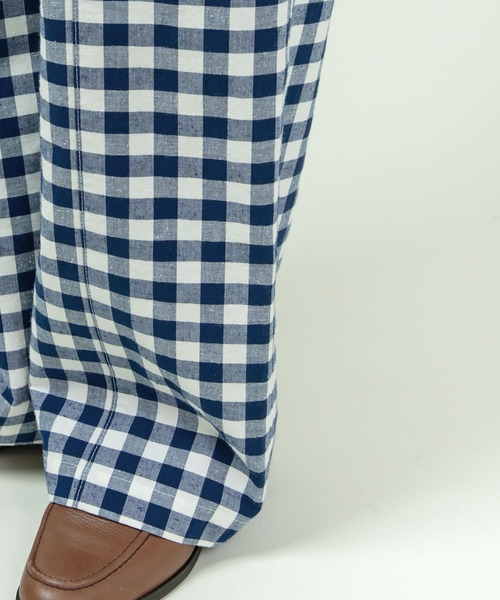 PAR ICI（パーリッシィ）の「先染めコットンネップ easyパンツ(セットアップ対応)（その他パンツ・レディース・ブルー系その他/ネイビー/ブラック系その他・FREE）」の19枚目の写真