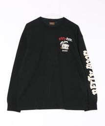 LOWBLOW KNUCKLE / ローブローナックル / BETTY BOOP / 全開バリバリ! ヤン車BETTY ロンT (M2)