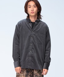 S＆SONS（エスアンドサンズ）の「S＆SONS (エスアンドサンズ) コーデュロイ ボタンダウン 長袖 シャツ（シャツ/ブラウス）」