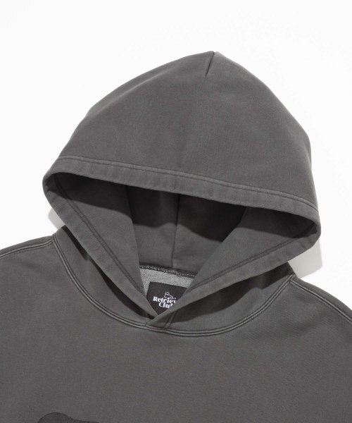 Retriever Club（レトリーバークラブ）の「WAVE RRC HOODIE [PIGMENT BLACK]（パーカー・レディース・その他・MEDIUM/LARGE/X-LARGE）」の3枚目の写真