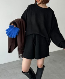 CANAL JEAN(キャナルジーン)のEl mar ウール混ショートパンツSETUP(セットアップ)