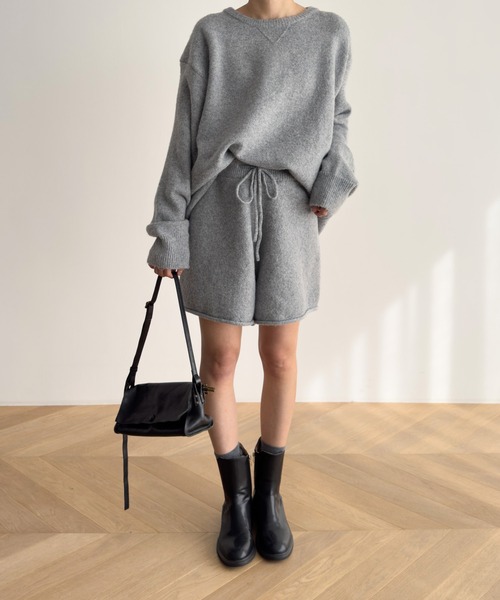 セール】El mar ウール混ショートパンツSETUP（セットアップ）｜CANAL