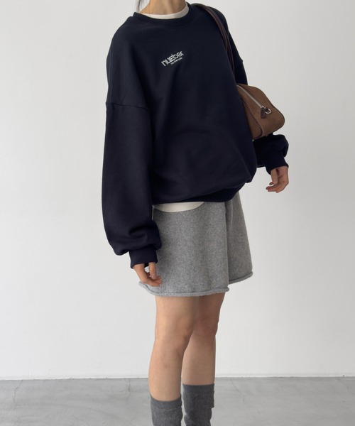 CANAL JEAN（キャナルジーン）の「El mar　ウール混ショートパンツSETUP（セットアップ・レディース・ブラック/グレー/ライトグレー・ONE SIZE）」の16枚目の写真