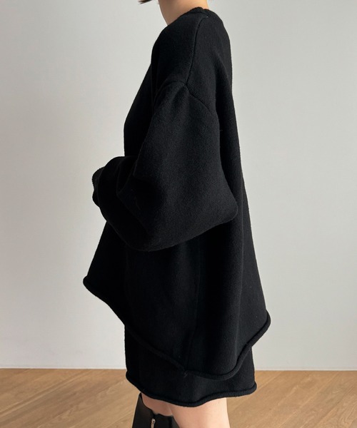 CANAL JEAN（キャナルジーン）の「El mar　ウール混ショートパンツSETUP（セットアップ・レディース・ブラック/グレー/ライトグレー・ONE SIZE）」の19枚目の写真