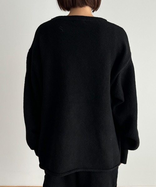 CANAL JEAN（キャナルジーン）の「El mar　ウール混ショートパンツSETUP（セットアップ・レディース・ブラック/グレー/ライトグレー・ONE SIZE）」の20枚目の写真