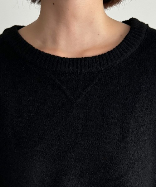 CANAL JEAN（キャナルジーン）の「El mar　ウール混ショートパンツSETUP（セットアップ・レディース・ブラック/グレー/ライトグレー・ONE SIZE）」の21枚目の写真