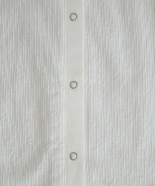 NOMBRE IMPAIR（ノンブルアンペール）の「綿ナイロンシアーテレコ　カットカーデ（カーディガン/ボレロ・レディース・グリーン/ホワイト・FREE）」の22枚目の写真