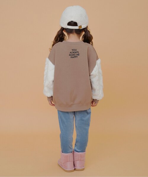 BREEZE（ブリーズ）の「【あったか】ふわとろスキニーパンツ_ジュニア対応（その他パンツ・キッズ・ブラック/カーキ/サックスブルー/イエロー/ブラウン/ピンク・80/90/100/110/120/130/140）」の18枚目の写真