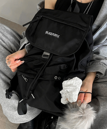BLACKPURPLE | ノマドバッグ No Mad Bag_ブラック(バックパック/リュック)