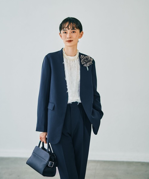 セール】【入卒式／セレモニー】Wクロスノーカラージャケット 598358