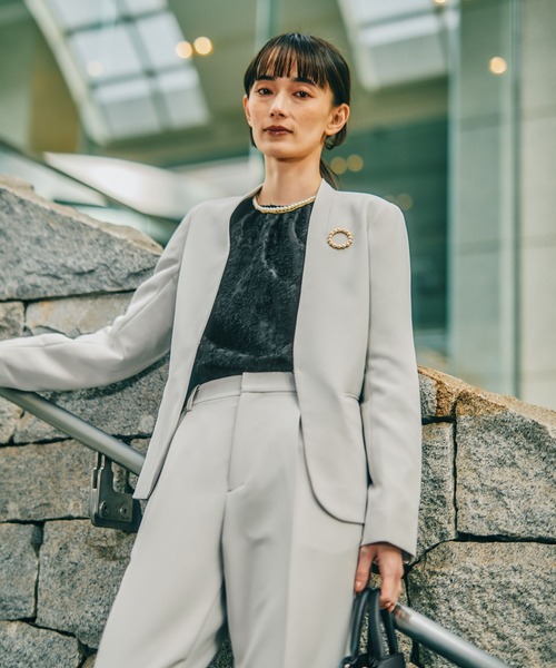 LEPSIM（レプシィム）の「【入卒式／セレモニー】Wクロスノーカラー