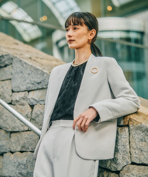 LEPSIM（レプシィム）の「【入卒式／セレモニー】Wクロスノーカラー