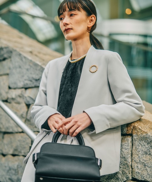 LEPSIM（レプシィム）の「【入卒式／セレモニー】Wクロスノーカラー