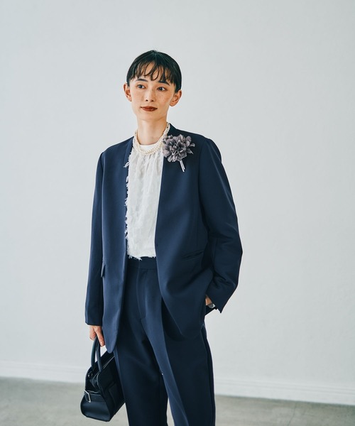 セール】【入卒式／セレモニー】Wクロスノーカラージャケット 598358