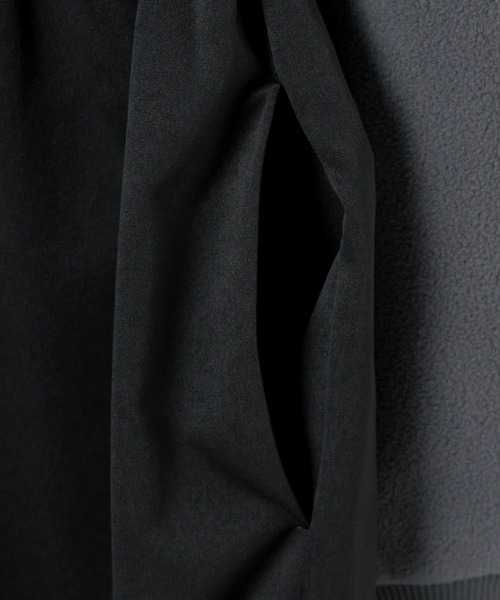 LEPSIM（レプシィム）の「フリースドッキングワンピース　613853（ワンピース・レディース・チャコールグレー/アイボリー・FREE）」の8枚目の写真