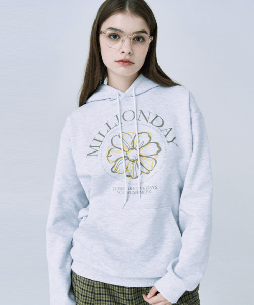 MILLION ROUND FLOWER HOODIE