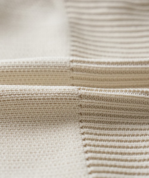 reca（レカ）の「配色ラインパイピングドルマンニット（ニット/セーター・レディース・アイボリー/ブラック/グレー・FREE）」の16枚目の写真