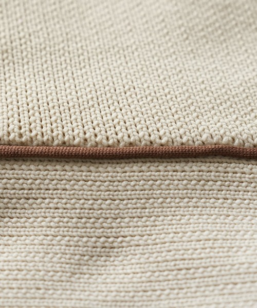 reca（レカ）の「配色ラインパイピングドルマンニット（ニット/セーター・レディース・アイボリー/ブラック/グレー・FREE）」の17枚目の写真