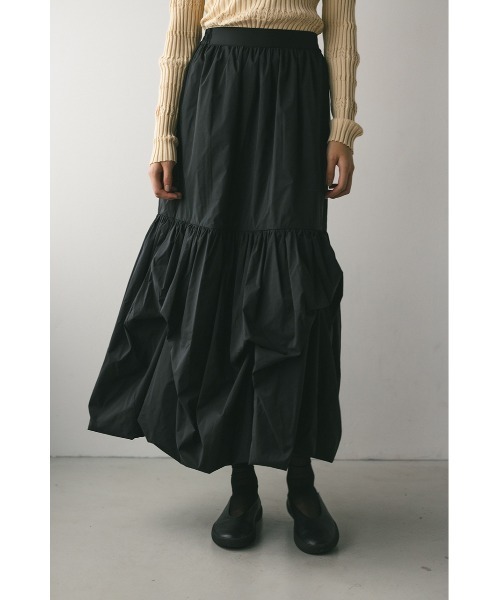 STYLEMIXER(スタイルミキサー)の「ヘムタックバルーンスカート(スカート・レディース・ホワイト/ブラック/ブルー・SMALL/MEDIUM)」の7枚目の写真