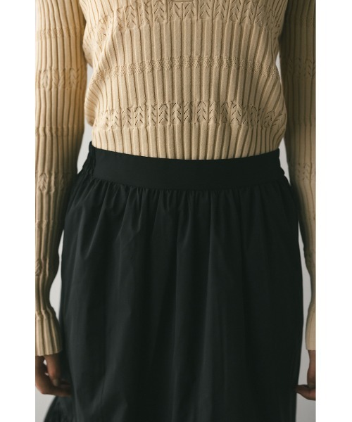 STYLEMIXER(スタイルミキサー)の「ヘムタックバルーンスカート(スカート・レディース・ホワイト/ブラック/ブルー・SMALL/MEDIUM)」の8枚目の写真