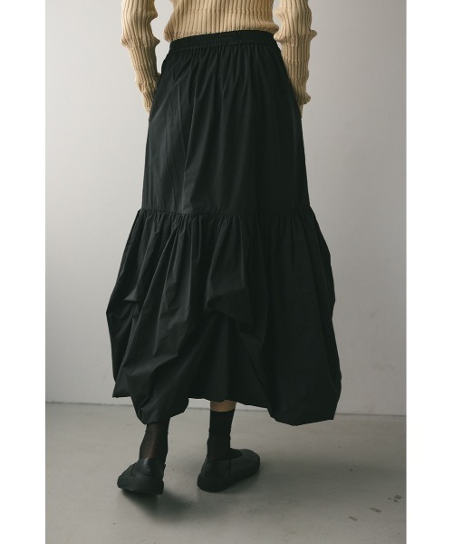 STYLEMIXER(スタイルミキサー)の「ヘムタックバルーンスカート(スカート・レディース・ホワイト/ブラック/ブルー・SMALL/MEDIUM)」の11枚目の写真