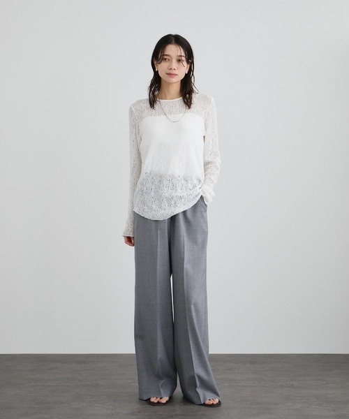 SALON adam et rope'（サロン アダム エ ロペ）の「【NativeSilverStreams】リキッドシルバーネックレス 5st 60cm（ネックレス・レディース・シルバー・FREE）」の6枚目の写真