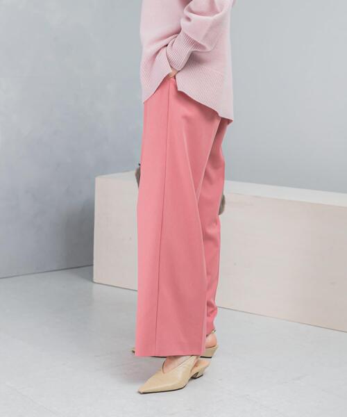 URBAN RESEARCH ROSSO WOMEN(アーバンリサーチ ロッソ)の「イージーケアタックイージーパンツ(その他パンツ・レディース・ブラック/ライトピンク/ホワイト・38/36)」の11枚目の写真
