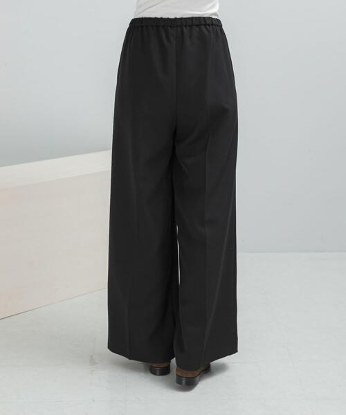 URBAN RESEARCH ROSSO WOMEN(アーバンリサーチ ロッソ)の「イージーケアタックイージーパンツ(その他パンツ・レディース・ブラック/ライトピンク/ホワイト・38/36)」の21枚目の写真