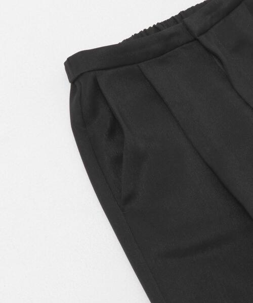 URBAN RESEARCH ROSSO WOMEN(アーバンリサーチ ロッソ)の「イージーケアタックイージーパンツ(その他パンツ・レディース・ブラック/ライトピンク/ホワイト・38/36)」の8枚目の写真