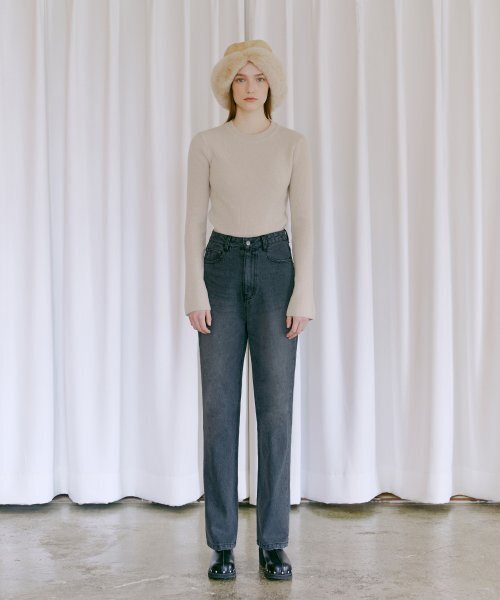 ETMON（エトモン）の「Bell Sleeve Knit Top  Beige（ニット/セーター・レディース・その他・FREE）」の5枚目の写真