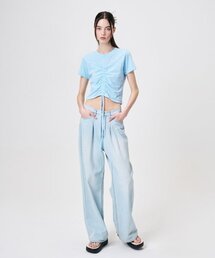 Heart String T-Shirt, Light Blue