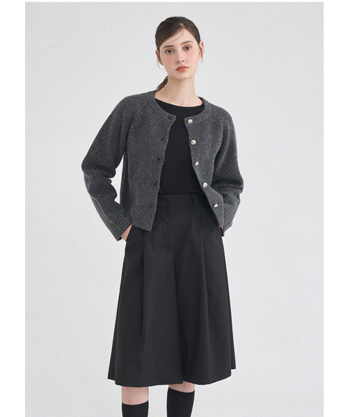MICANE(ミケーネ)の「ヒューワイドバミューダパンツ(その他パンツ・レディース・ベージュ/ブラック・X-LARGE/XX-LARGE/X-SMALL/SMALL/MEDIUM/LARGE)」の9枚目の写真
