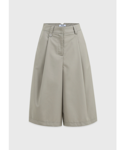 MICANE(ミケーネ)の「ヒューワイドバミューダパンツ(その他パンツ・レディース・ベージュ/ブラック・X-LARGE/XX-LARGE/X-SMALL/SMALL/MEDIUM/LARGE)」の11枚目の写真
