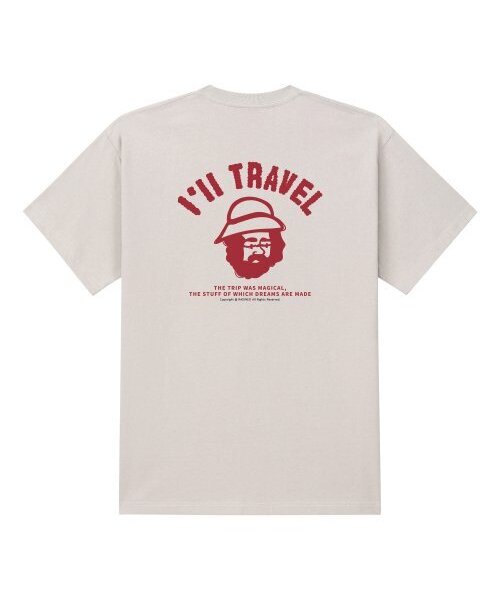 RADINEO(ラディネオ)の「トラベラー ベージュ 半袖Tシャツ(Tシャツ/カットソー・メンズ・その他・LARGE/MEDIUM/SMALL/X-LARGE)」の1枚目の写真