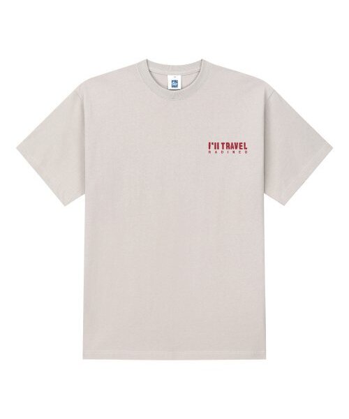 RADINEO(ラディネオ)の「トラベラー ベージュ 半袖Tシャツ(Tシャツ/カットソー・メンズ・その他・LARGE/MEDIUM/SMALL/X-LARGE)」の2枚目の写真