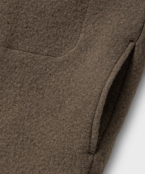 NONBLANK(ノンブランク)の「ヘアリーウールブレンドジャケット_トープ(その他アウター・メンズ・ダークベージュ・LARGE/MEDIUM/X-LARGE)」の9枚目の写真