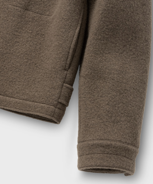 NONBLANK(ノンブランク)の「ヘアリーウールブレンドジャケット_トープ(その他アウター・メンズ・ダークベージュ・LARGE/MEDIUM/X-LARGE)」の10枚目の写真