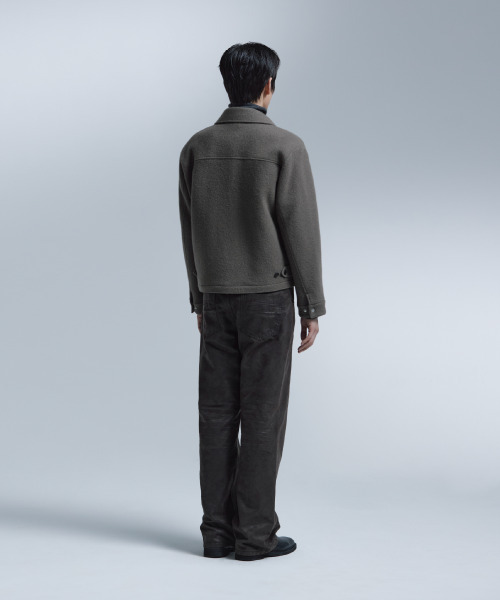 NONBLANK(ノンブランク)の「ヘアリーウールブレンドジャケット_トープ(その他アウター・メンズ・ダークベージュ・LARGE/MEDIUM/X-LARGE)」の18枚目の写真