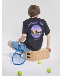 CLEVER FIELD（クレバーフィールド）の「グランドスラム ロンドン RetroグラフィックT [ブラック]（Tシャツ/カットソー）」