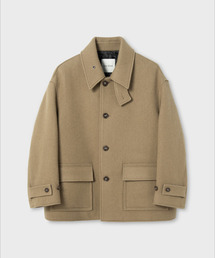 NONBLANK（ノンブランク）の「オーバーサイズカーコート_BEIGE（ダッフルコート）」