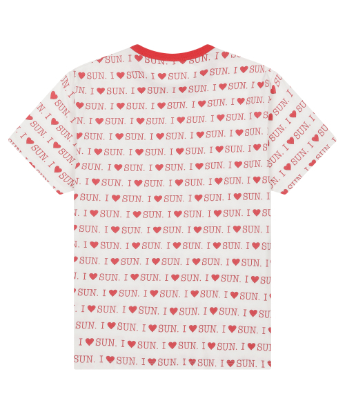 SUNDAY FRUIT MARKET（サンデーフルーツマーケット）の「I LOVE SUN TEE IVORY（Tシャツ/カットソー・メンズ・その他・MEDIUM/LARGE）」の2枚目の写真