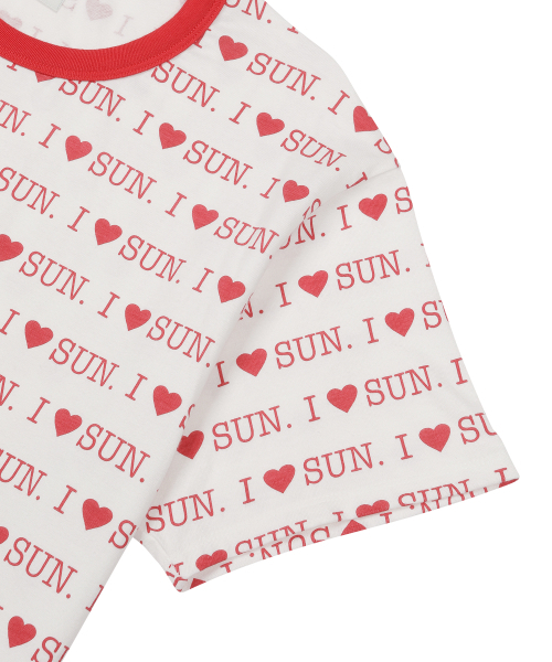 SUNDAY FRUIT MARKET（サンデーフルーツマーケット）の「I LOVE SUN TEE IVORY（Tシャツ/カットソー・メンズ・その他・MEDIUM/LARGE）」の4枚目の写真