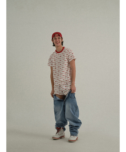 SUNDAY FRUIT MARKET（サンデーフルーツマーケット）の「I LOVE SUN TEE IVORY（Tシャツ/カットソー・メンズ・その他・MEDIUM/LARGE）」の6枚目の写真