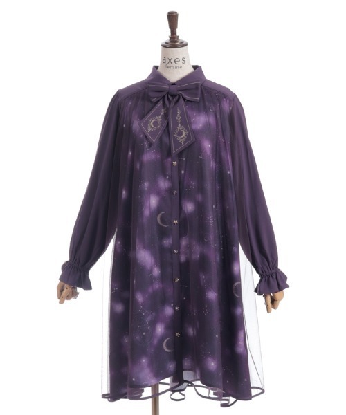 アステリズムミニワンピ（ワンピース）｜axes femme（アクシーズファム