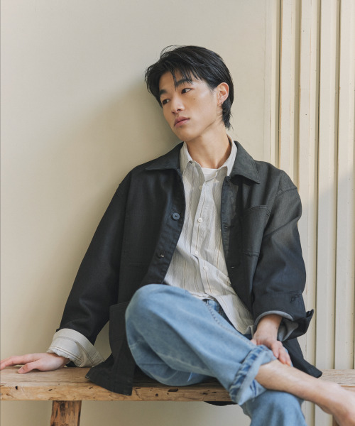 NONBLANK(ノンブランク)の「クラフトウォッシングストライプシャツ_ホワイト(シャツ/ブラウス・メンズ・ホワイト・MEDIUM/LARGE/X-LARGE)」の10枚目の写真