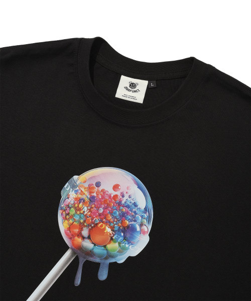 DYSFUNCT(ディスファンクト)の「ESFERA CANDY T-SHIRT (BLACK)(Tシャツ/カットソー・メンズ・その他・LARGE/SMALL/MEDIUM)」の4枚目の写真