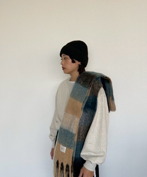 AMAIL（アマイル）の「Balloon Sleeve Sweat（スウェット・レディース・レッド/アイボリー・FREE）」の7枚目の写真